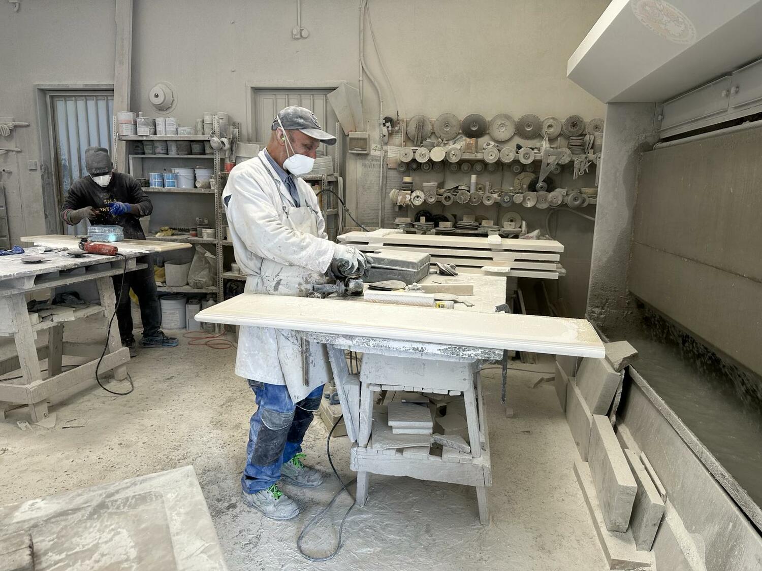 Exclusive S.R.L  - Carrara Italy Hand made art stone works -  processing of marble, granite  projects